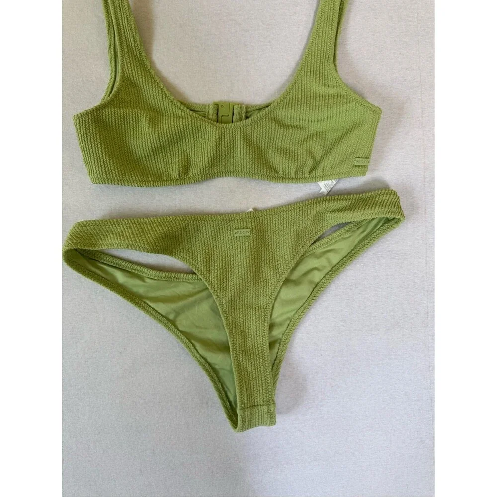 Roxy Aruba Textured Bikini Top and Bottom